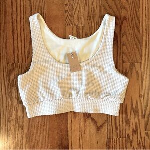 🆕 Surf Gypsy // beige crop top - NWT!